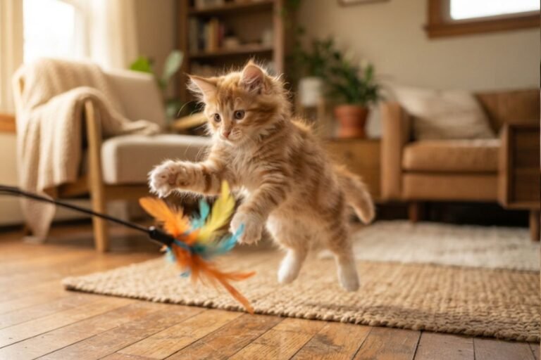 How to Encourage Your Kitten to Start Playing